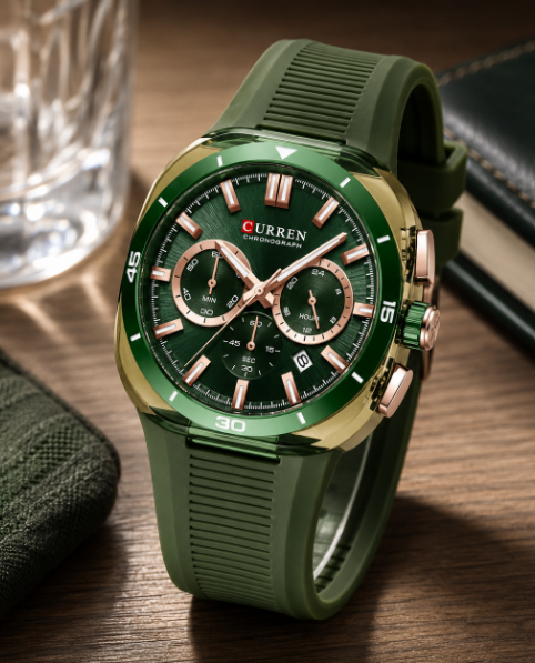 Reloj Curren 8502 Pulso Silicona
