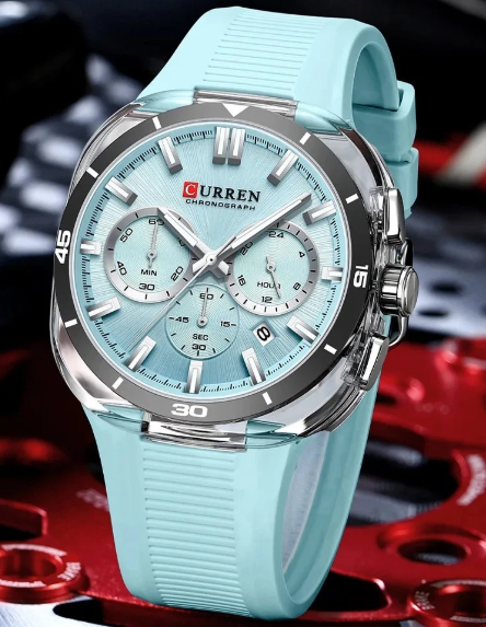 Reloj Curren 8502 Pulso Silicona