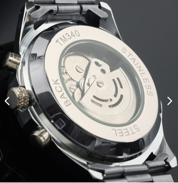 RELOJ AUTOMATICO CORAZON ABIERTO WINNER