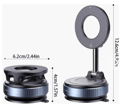 Soporte Celular Magnetico Ventosa Ajusta