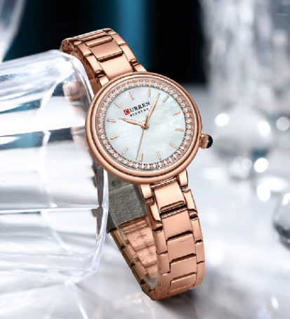 Reloj Curren 9089 Para Mujer Elegante