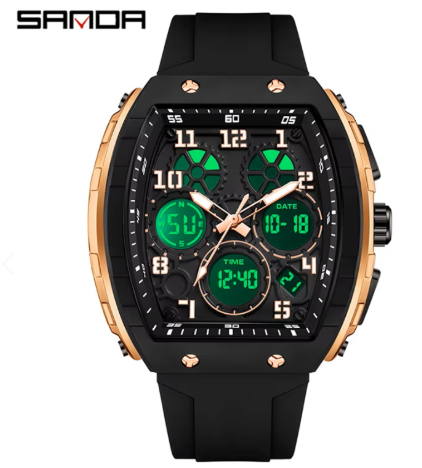 Reloj Sanda 6157 Silicona