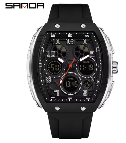 Reloj Sanda 6157 Silicona