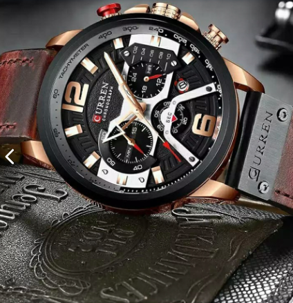 Reloj Curren Hombre  8329 Cuero