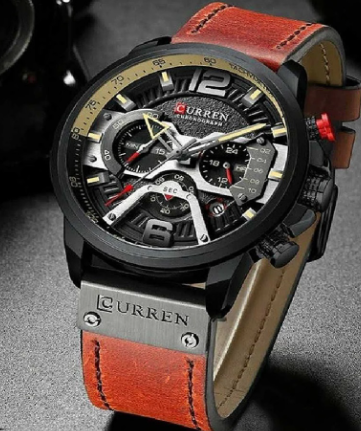 Reloj Curren Hombre  8329 Cuero
