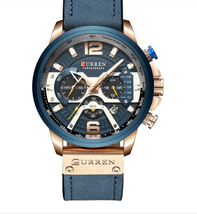 Reloj Curren Hombre  8329 Cuero