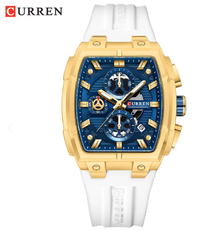 Reloj Curren 8488 Cuarzo silicona