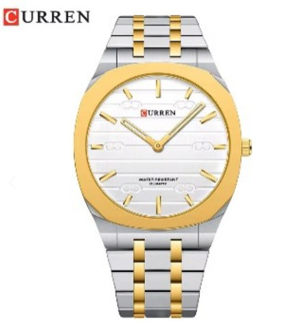 Reloj Curren 8444 Clásico Cuarzo Acero
