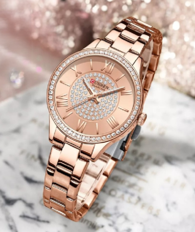 Reloj Curren 9084 Para Mujer Elegante