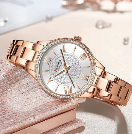 Reloj Curren 9084 Para Mujer Elegante