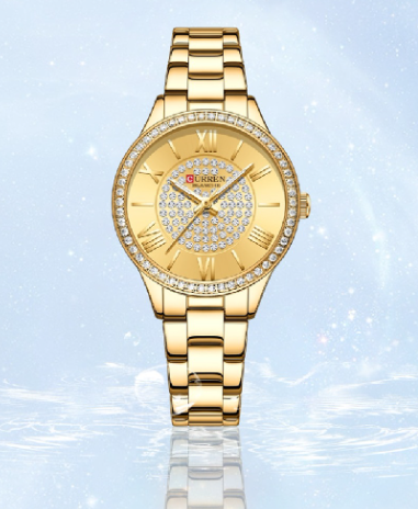 Reloj Curren 9084 Para Mujer Elegante