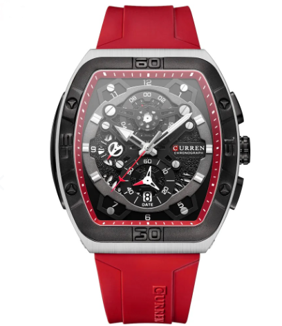 Reloj Curren 8443 Silicona Hombre