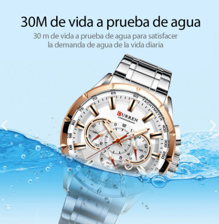 Reloj Curren 8363 Hombre Acero