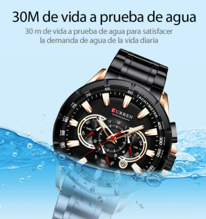 Reloj Curren 8363 Hombre Acero