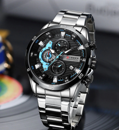 Reloj Curren 8402 Acero Hombre