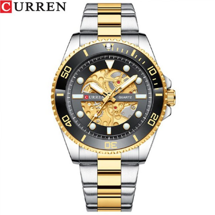 Reloj Curren 8412 Clásico Cuarzo Acero
