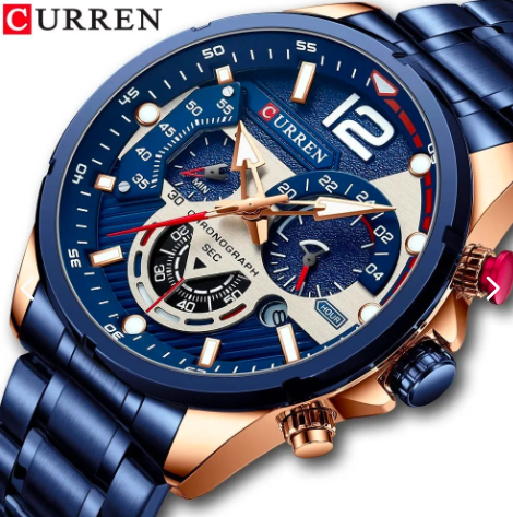 Reloj Curren 8395 Acero hombre