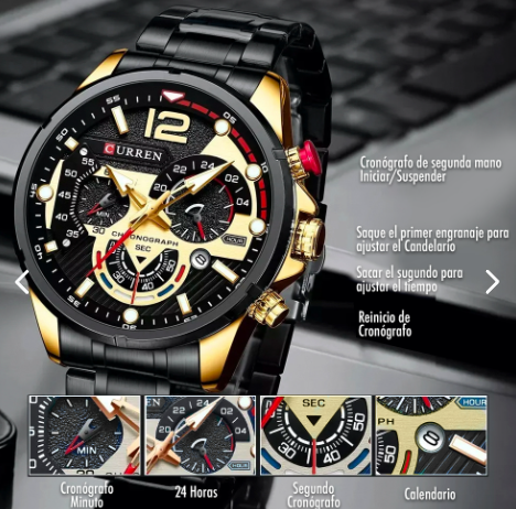 Reloj Curren 8395 Acero hombre