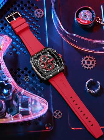 Reloj Curren 8442 Silicona Hombre