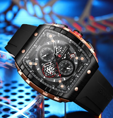 Reloj Curren 8442 Silicona Hombre