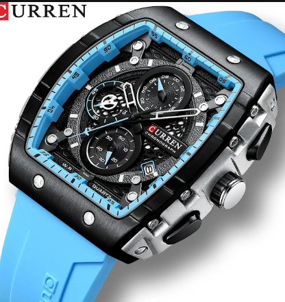 Reloj Curren 8442 Silicona Hombre