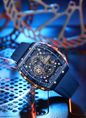 Reloj Curren 8442 Silicona Hombre