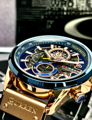 Reloj Curren 8380 cuero Para Hombre