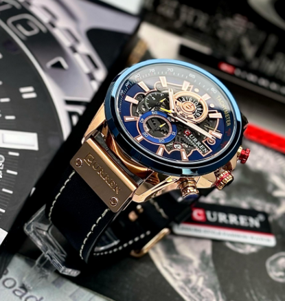 Reloj Curren 8380 cuero Para Hombre