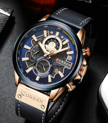 Reloj Curren 8380 cuero Para Hombre
