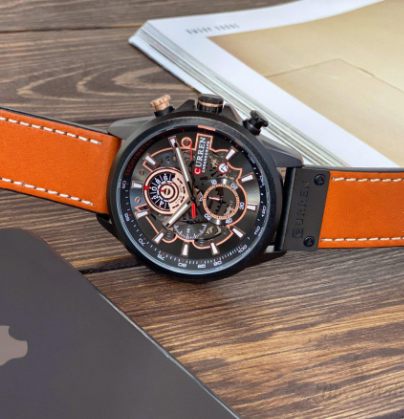 Reloj Curren 8380 cuero Para Hombre