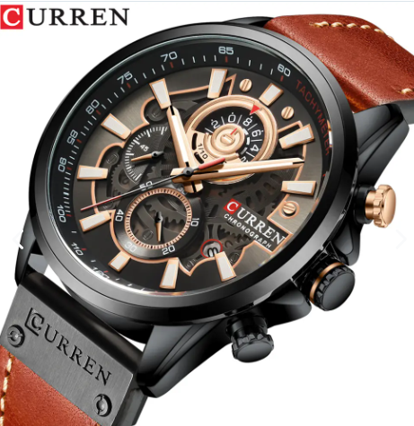 Reloj Curren 8380 cuero Para Hombre