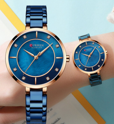 Reloj Curren 9051 Para Mujer Dama Negoci