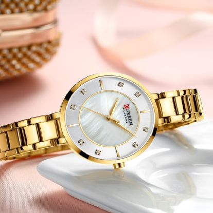 Reloj Curren 9051 Para Mujer Dama Negoci