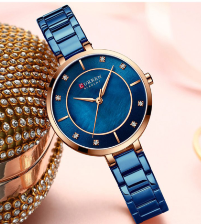 Reloj Curren 9051 Para Mujer Dama Negoci