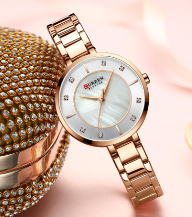 Reloj Curren 9051 Para Mujer Dama Negoci