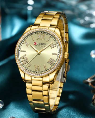Reloj Curren 9088 Para Mujer Elegante