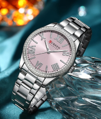 Reloj Curren 9088 Para Mujer Elegante