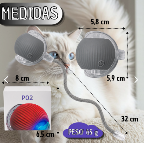 Pelota Inteligente Recargable Mascotas