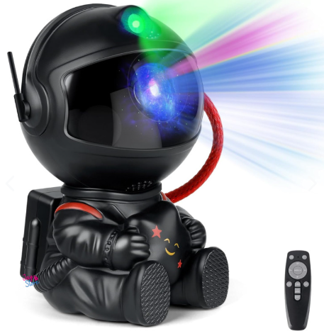 LAMPARA ASTRONAUTA PROYECTOR DE ESTRELLA