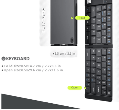 TECLADO PLEGABLE AS1006