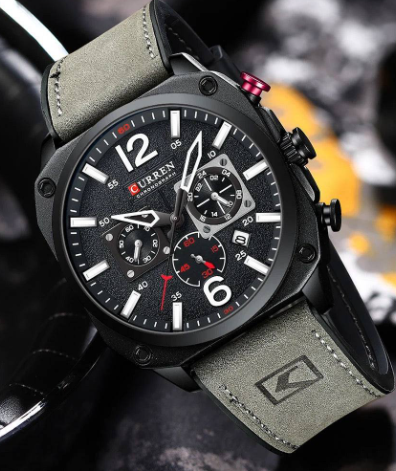 Reloj Curren 8398 Clásico Cuarzo cue NU