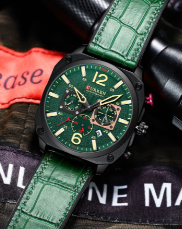 Reloj Curren 8398 Clásico Cuarzo cue NU
