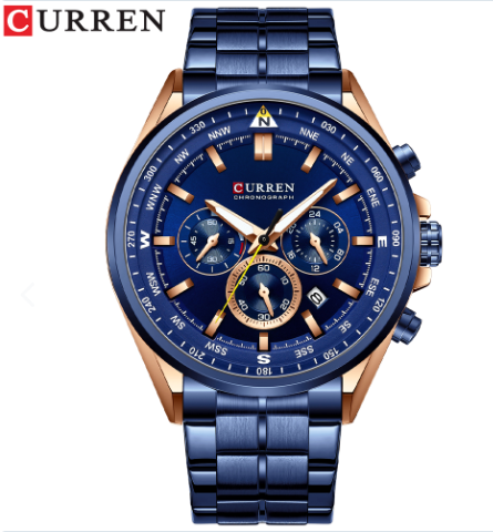 Reloj Curren 8399 Clásico Crzo acro NU