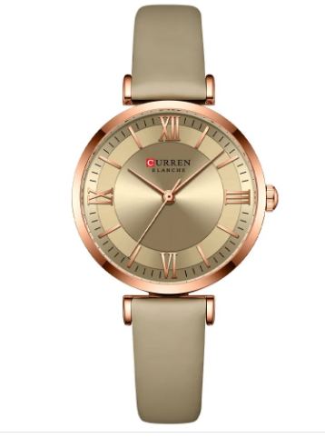 Reloj Curren 9079 En Cuero Para Mujer