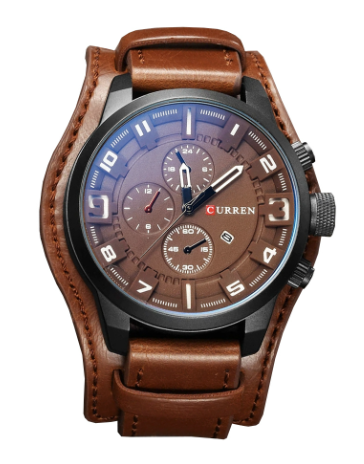 Reloj Curren 8225 Hombre Cuero