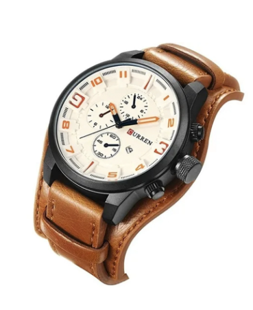 Reloj Curren 8225 Hombre Cuero