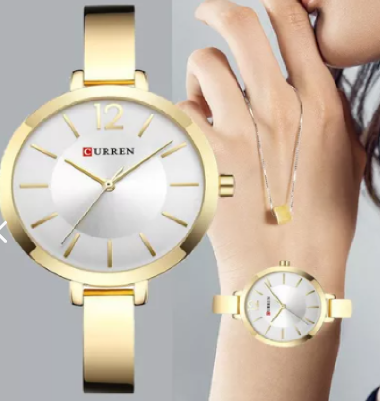Reloj Curren 9012 Para Mujer Dama Negoci
