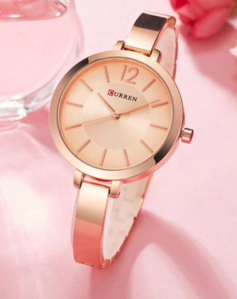 Reloj Curren 9012 Para Mujer Dama Negoci