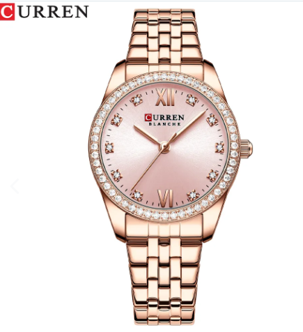 Reloj Curren 9086 en ACERO para Mujer