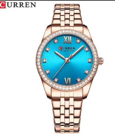 Reloj Curren 9086 en ACERO para Mujer
